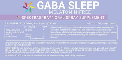 GABA SLEEP Supplement Spray