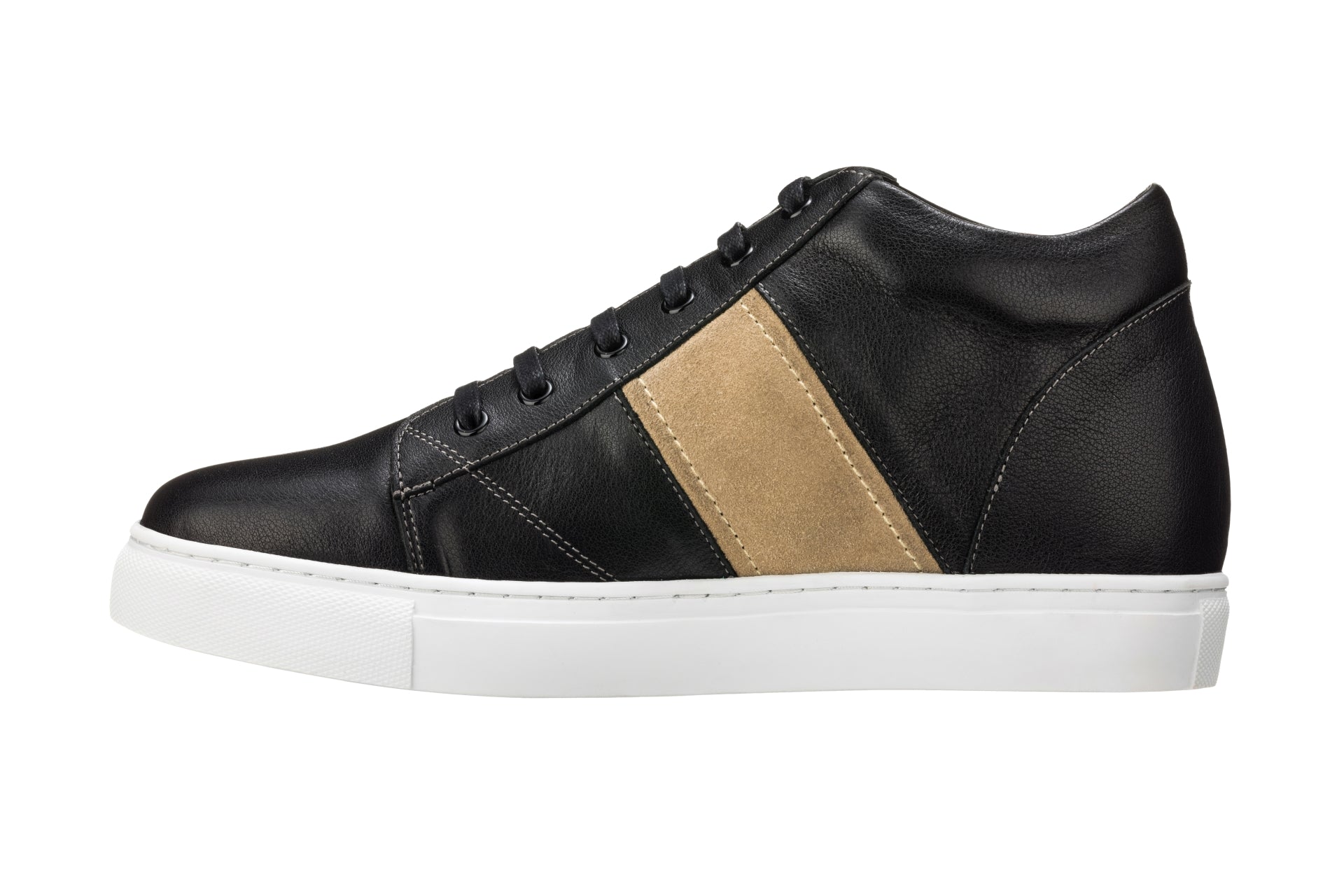 K53100 - 2.8 Inches Taller (Black) - Men's Shoes