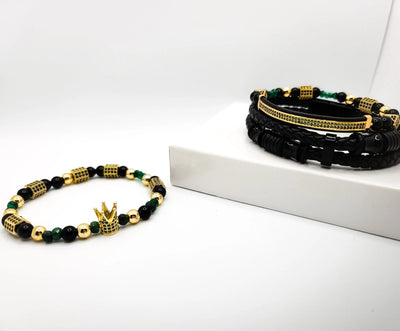 Emerald Stone Bracelet for Men