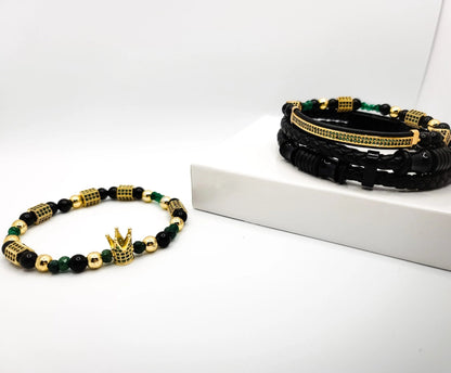 Emerald Stone Bracelet for Men
