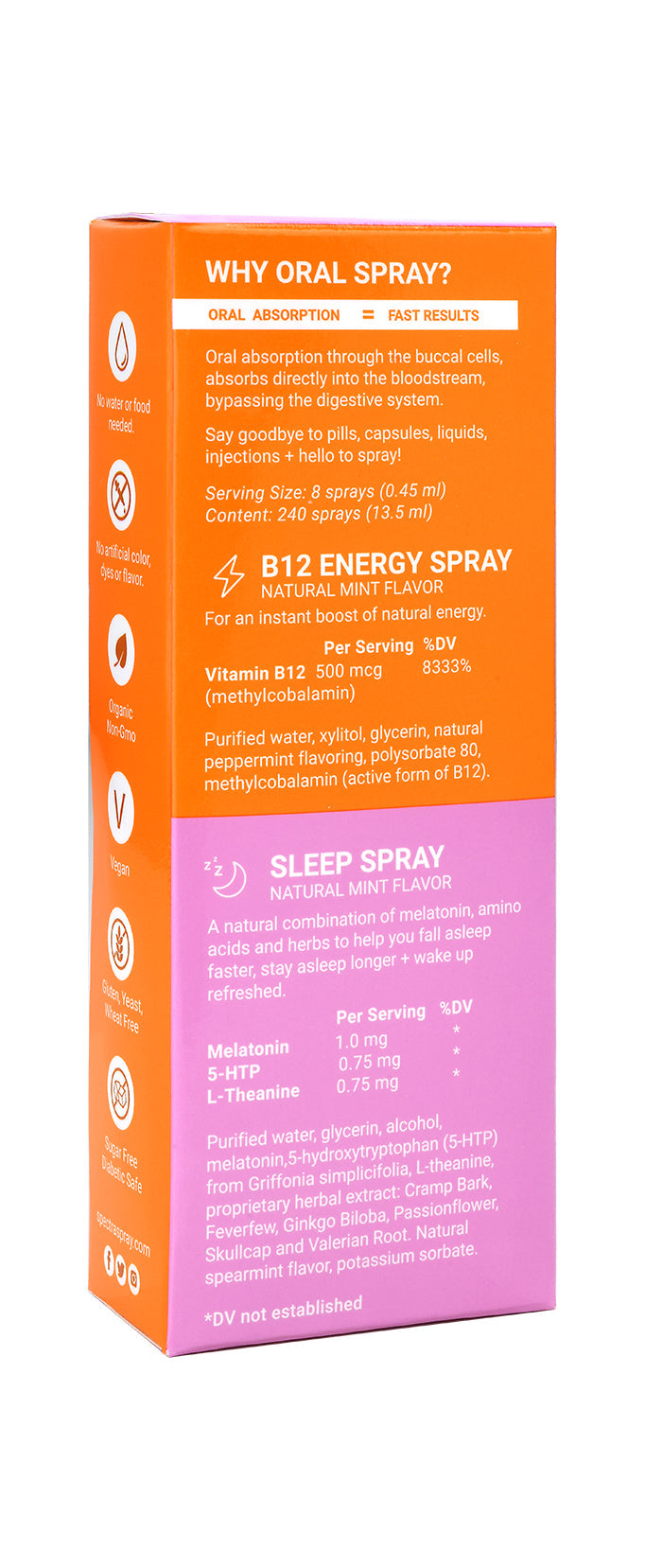 SLEEP WELL Supplement Spray