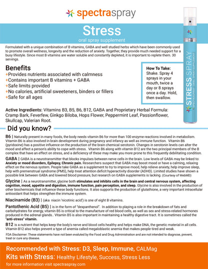 GABA STRESS Supplement Spray
