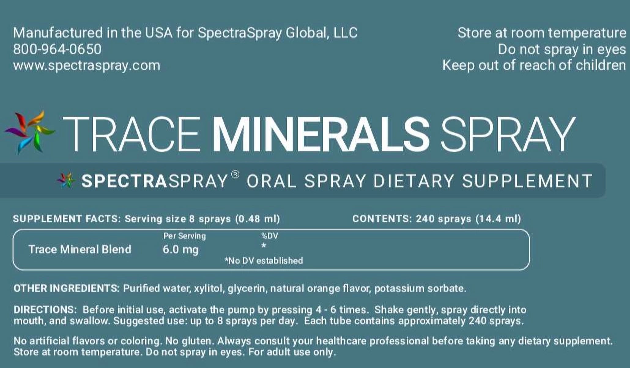 TRACE MINERALS Supplement Spray