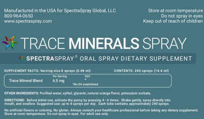 TRACE MINERALS Supplement Spray