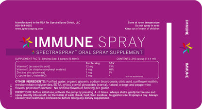 SUPER SPECTRA Supplement Spray