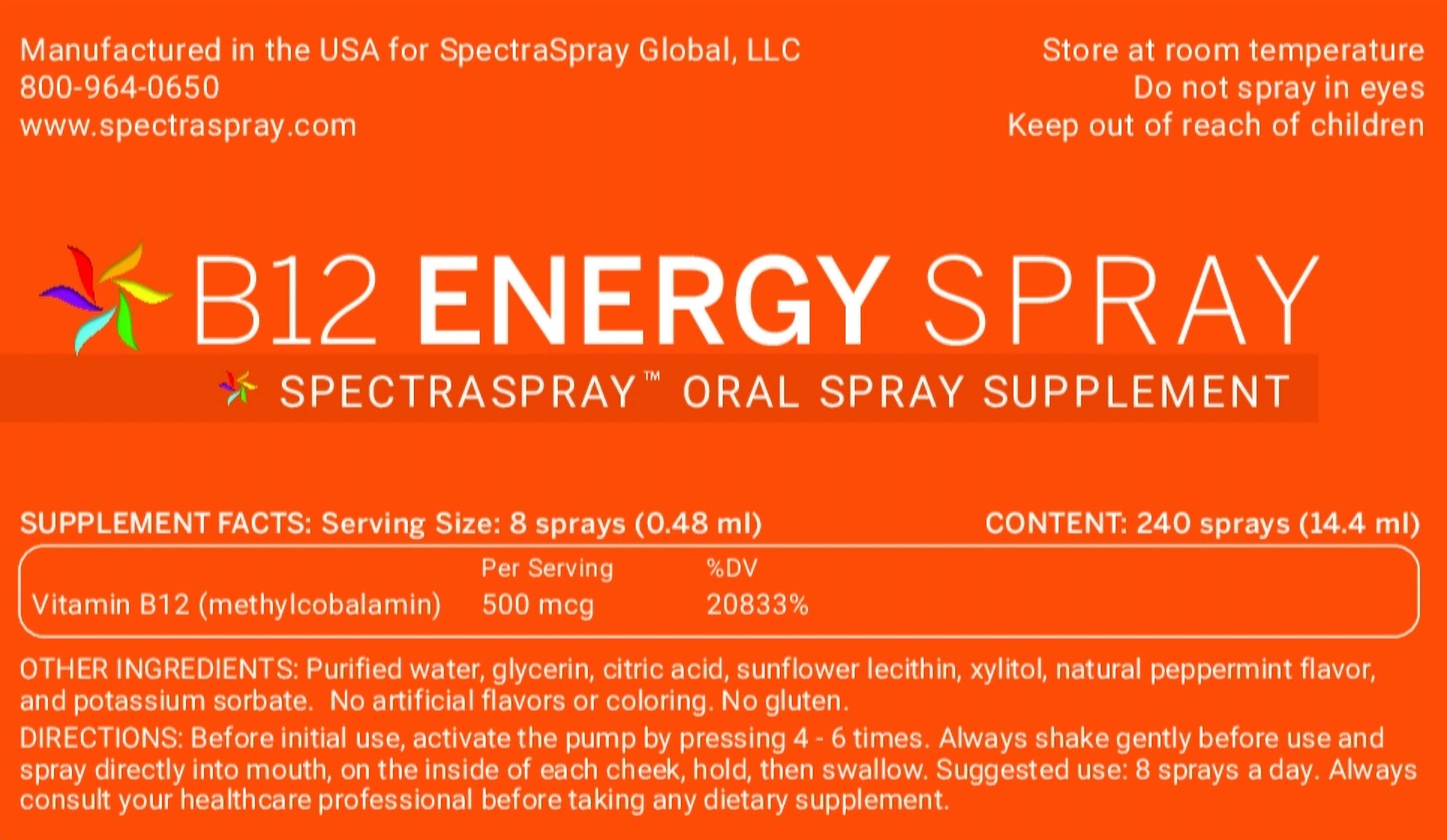 TRAVEL WELLNESS Supplement Spray