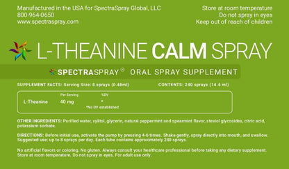L-THEANINE CALM Supplement Spray