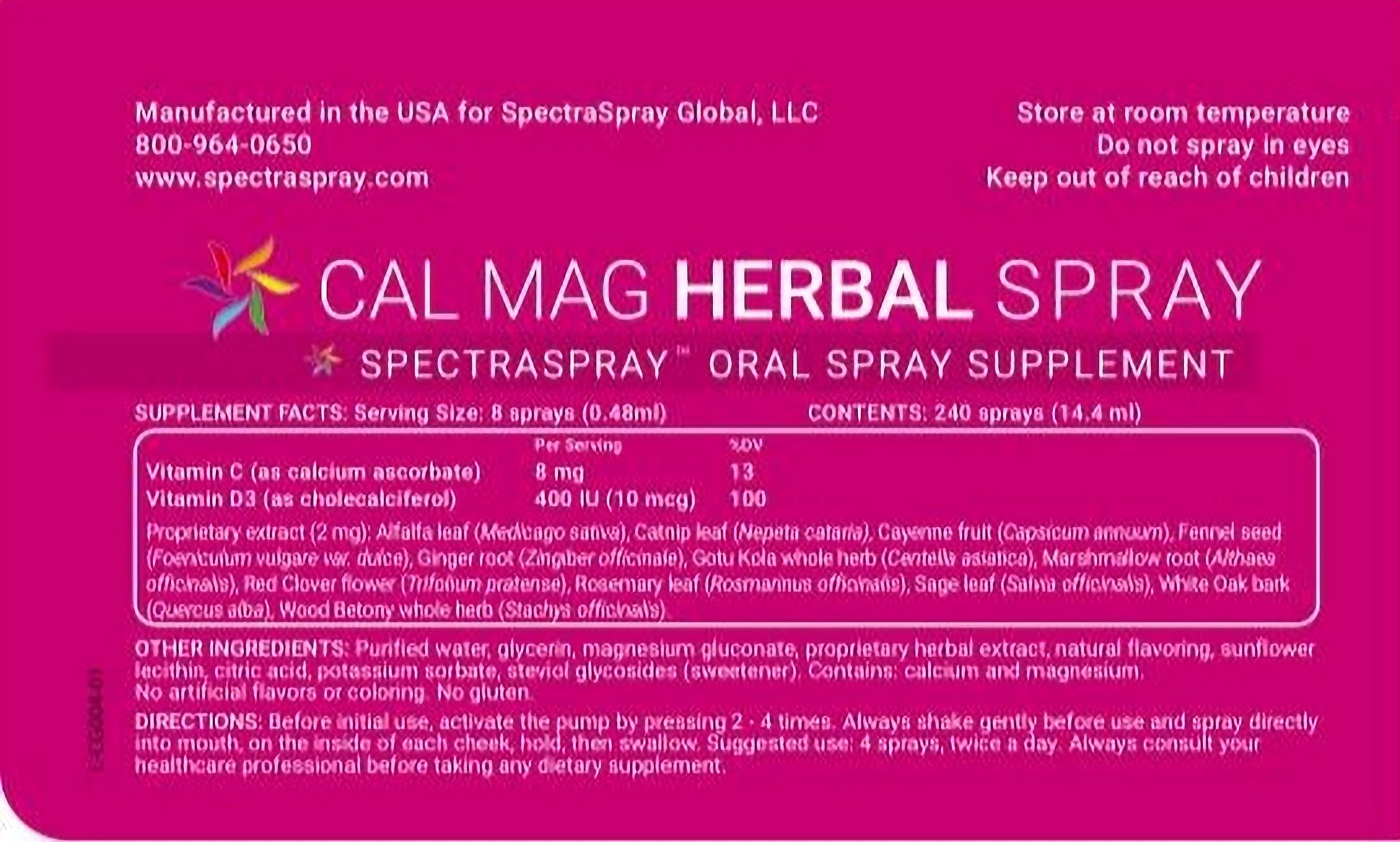 SUPER SPECTRA Supplement Spray