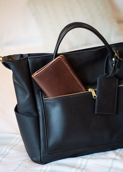 Passport Wallet – Full-Grain Leather Travel Companion