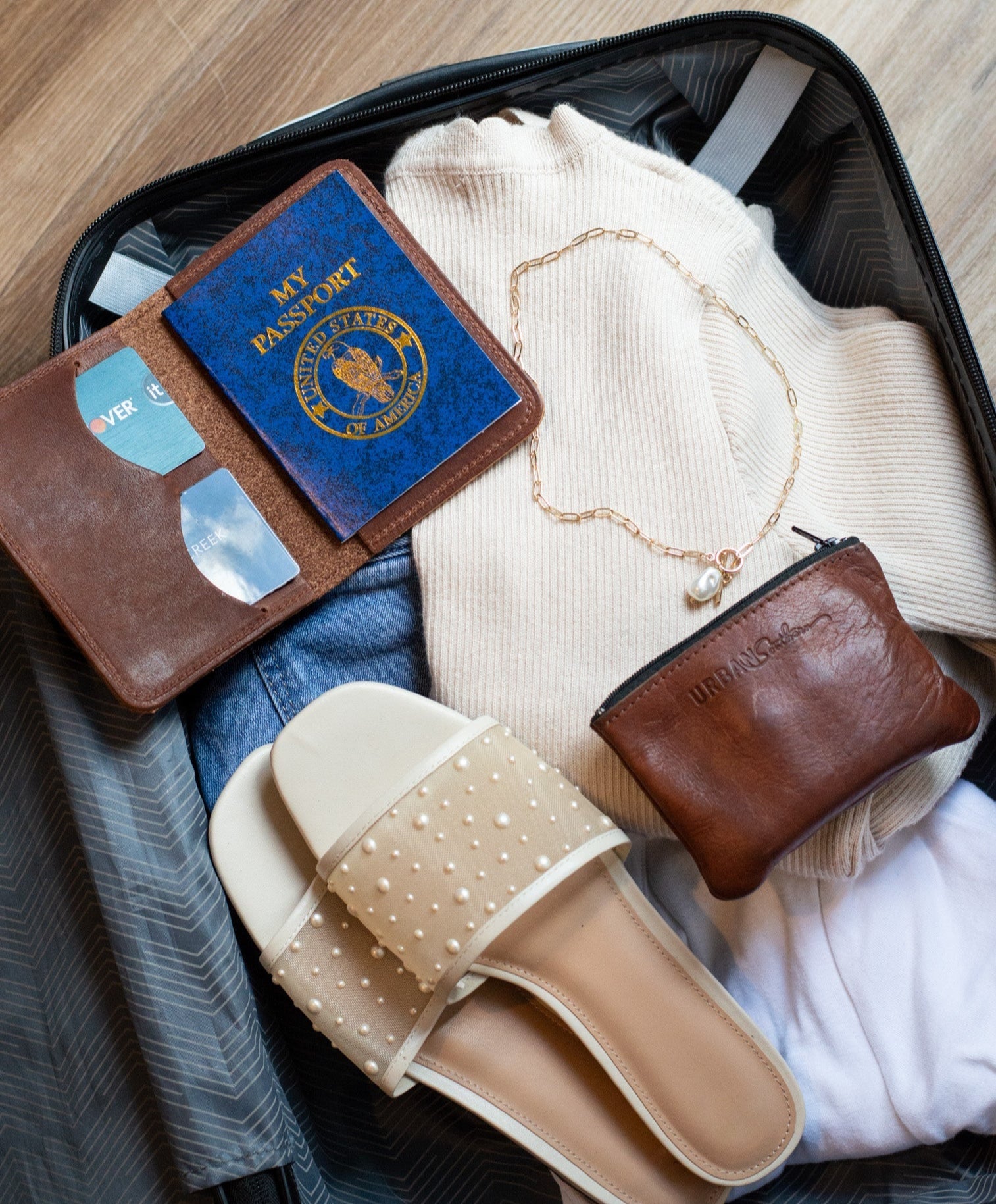 Passport Wallet – Full-Grain Leather Travel Companion