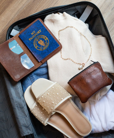 Passport Wallet – Full-Grain Leather Travel Companion
