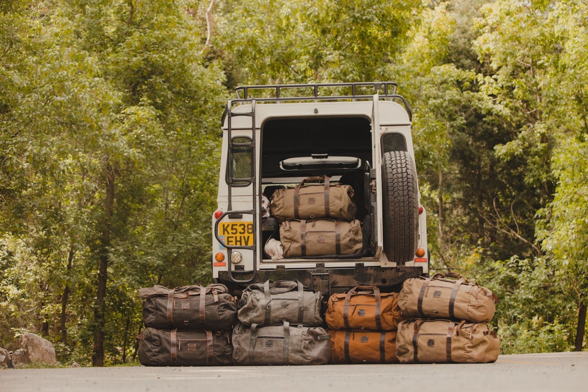 55L Nomad Canvas Duffel Bag