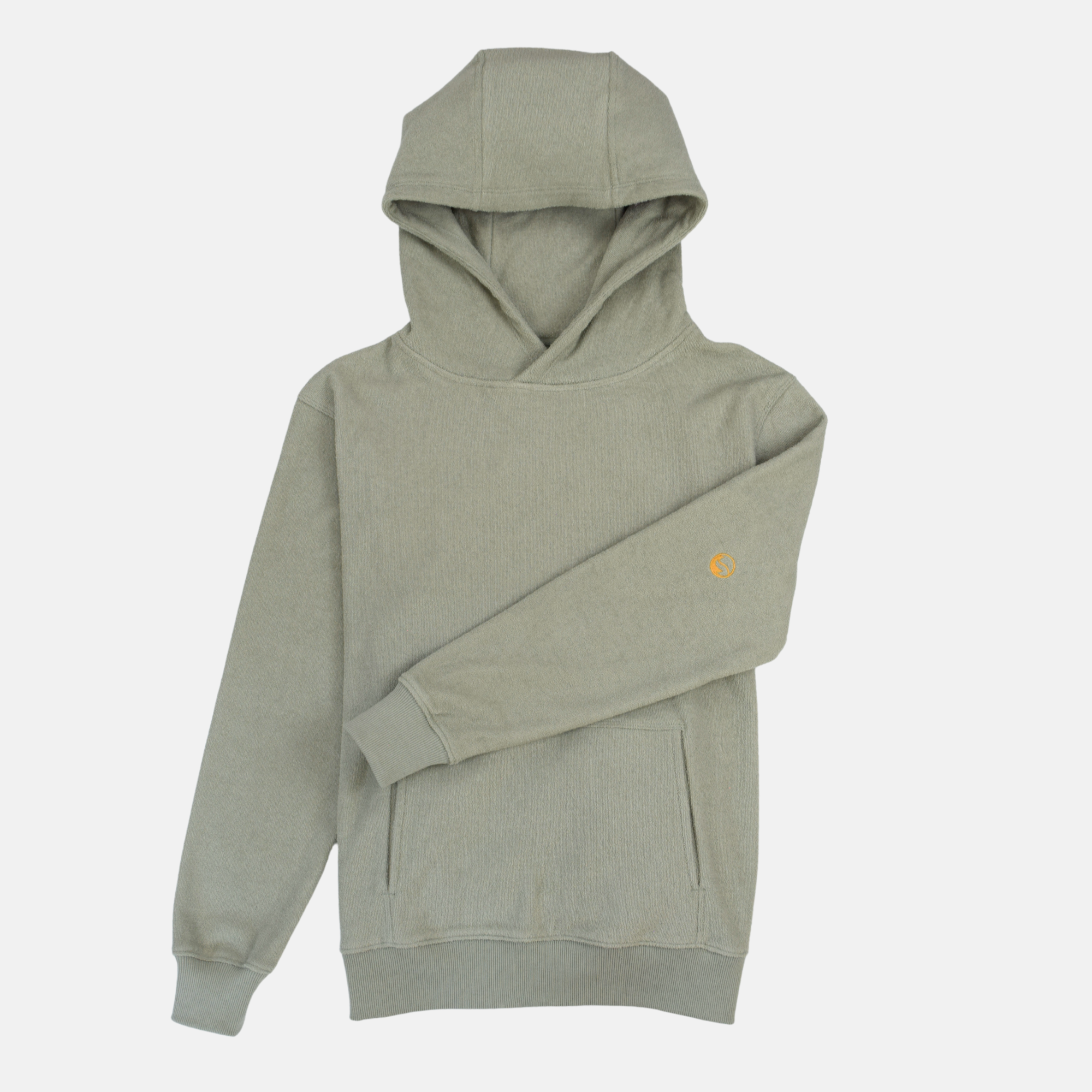 Sage Terry Cloth Unisex Hoodie