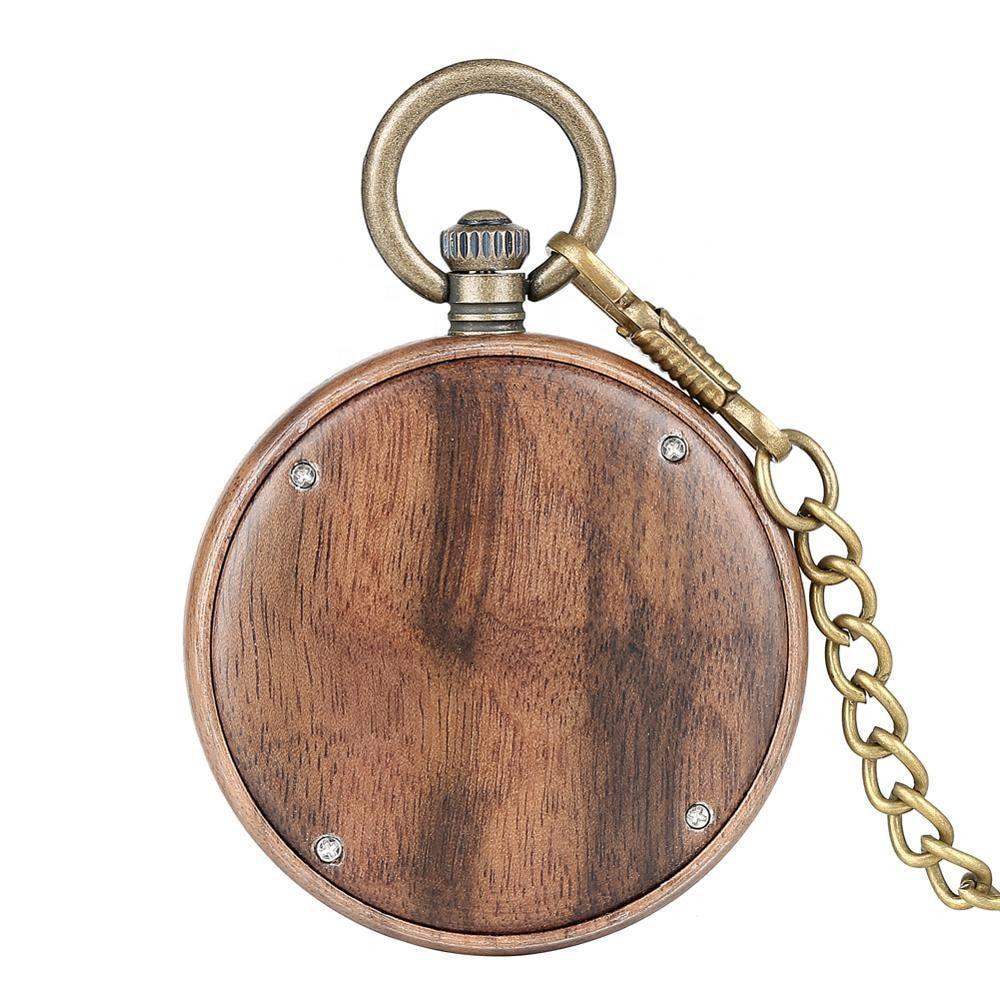 Groomsmen Set of 10 Wooden Pocket Watch | Clasico