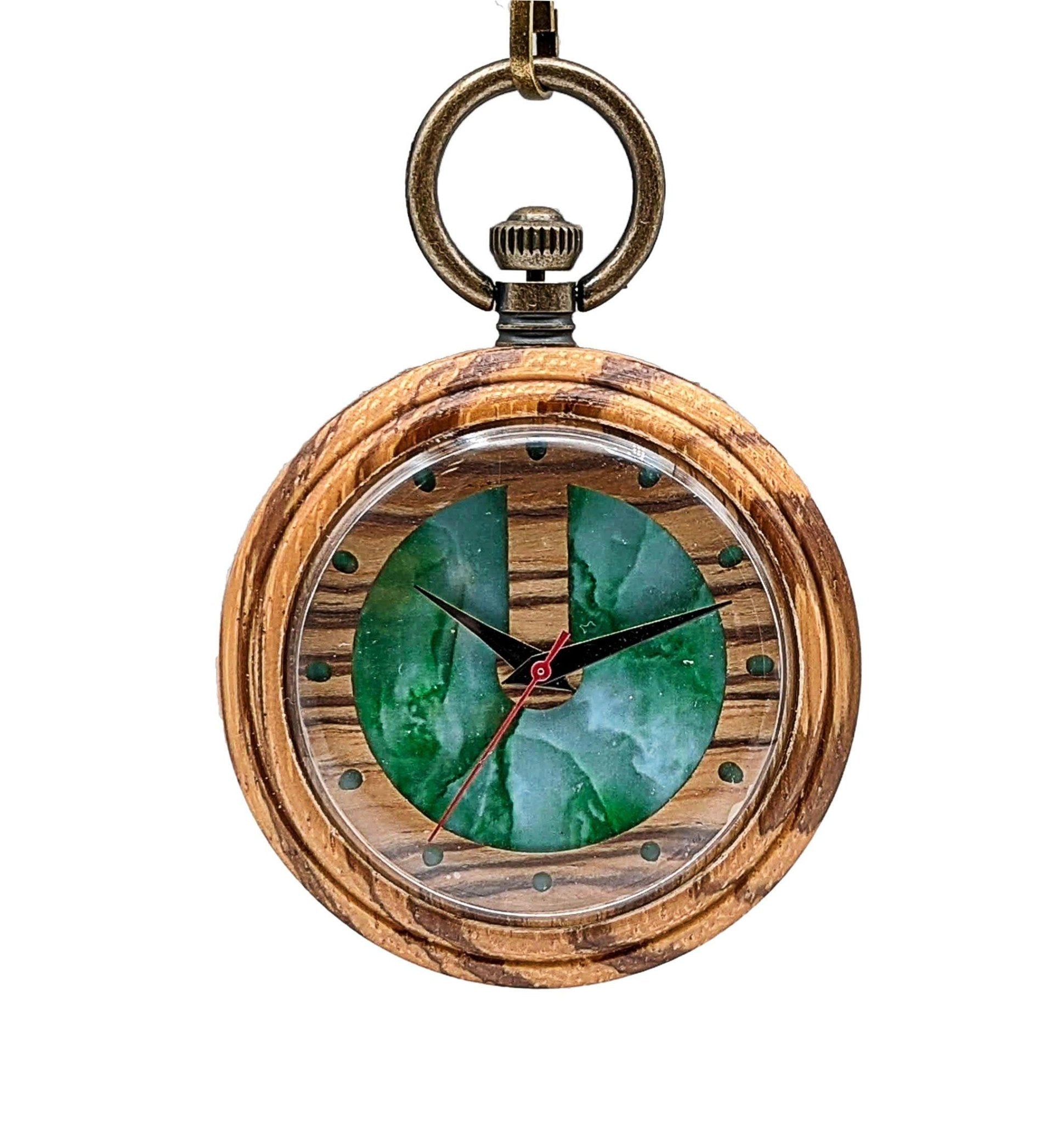 Groomsmen Set of 12 Wooden Pocket Watch | Arce