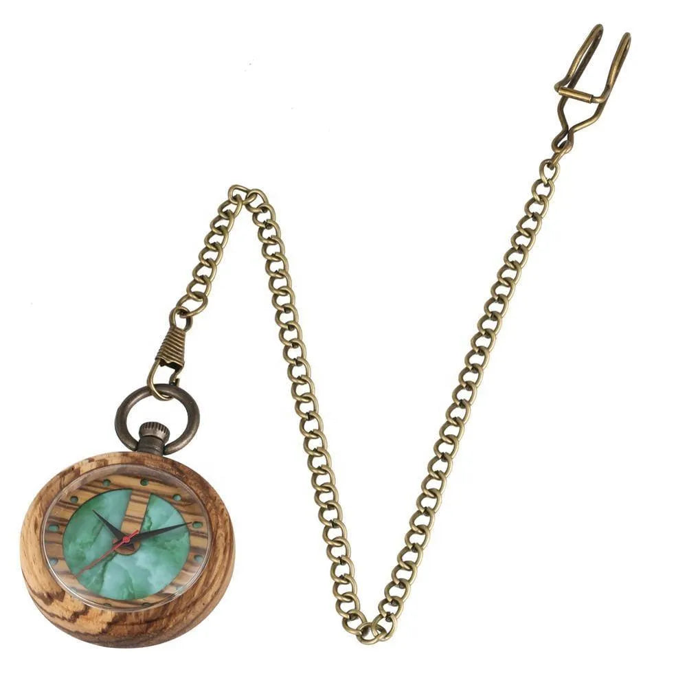 Groomsmen Set of 4 Wooden Pocket Watch | Arce