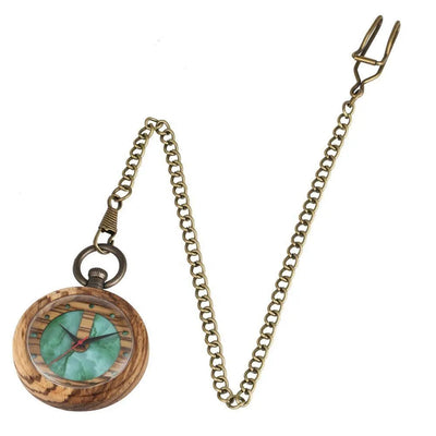 Groomsmen Set of 6 Wooden Pocket Watch | Arce