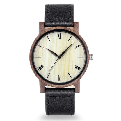 Groomsmen Set Of 7 Wooden Men's Watches Walnut Arce