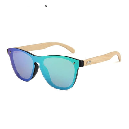 Fashion Wooden Frame Sunglasses