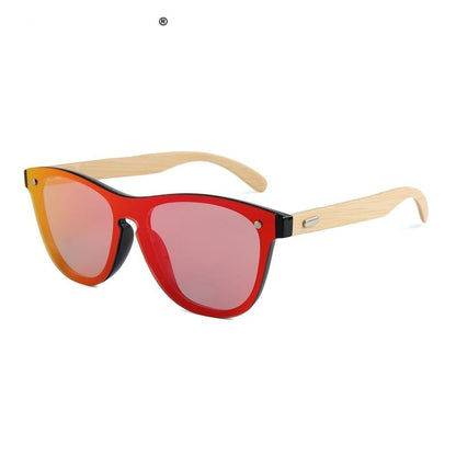 Fashion Wooden Frame Sunglasses