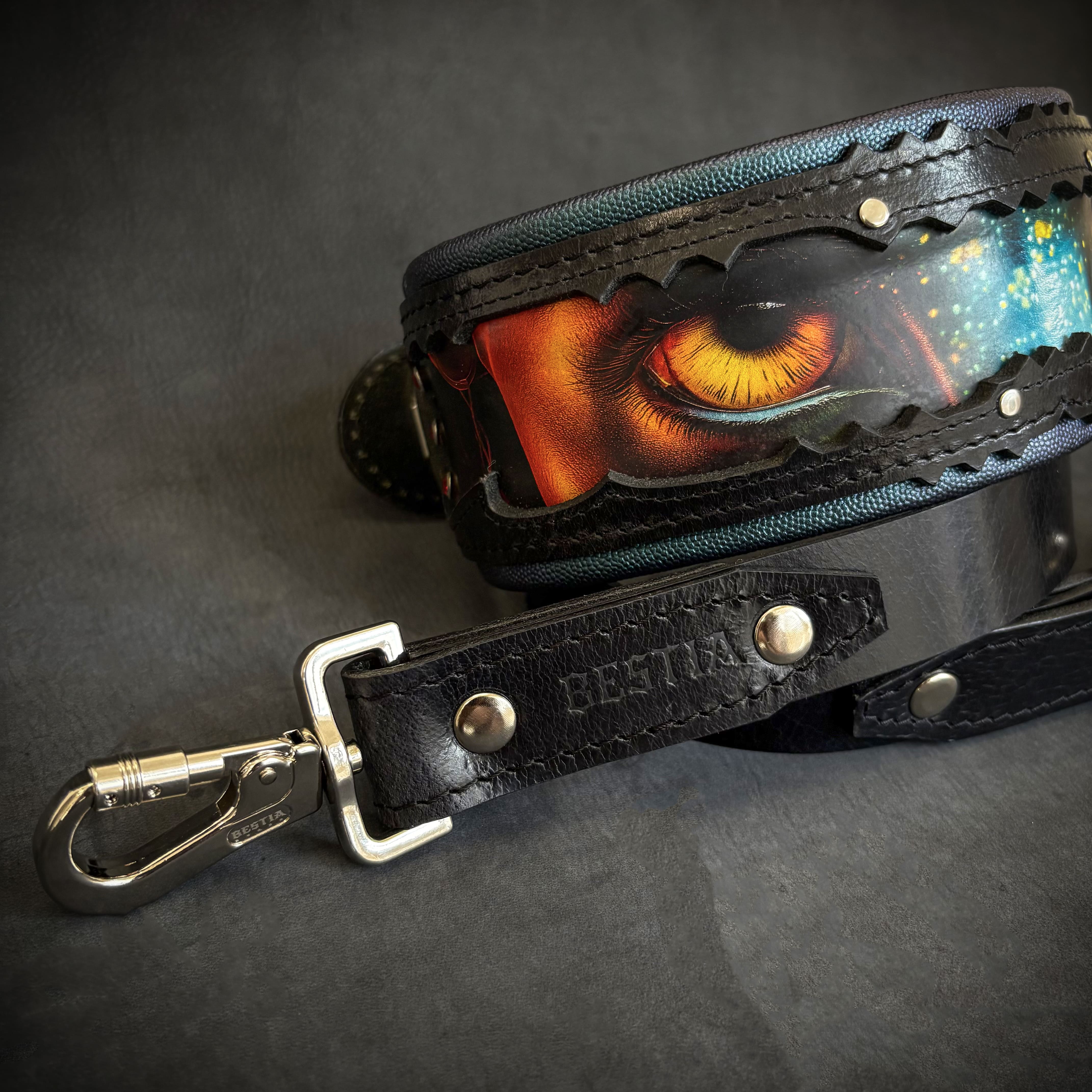 The "Fire & Ash" Limited Dog Collar