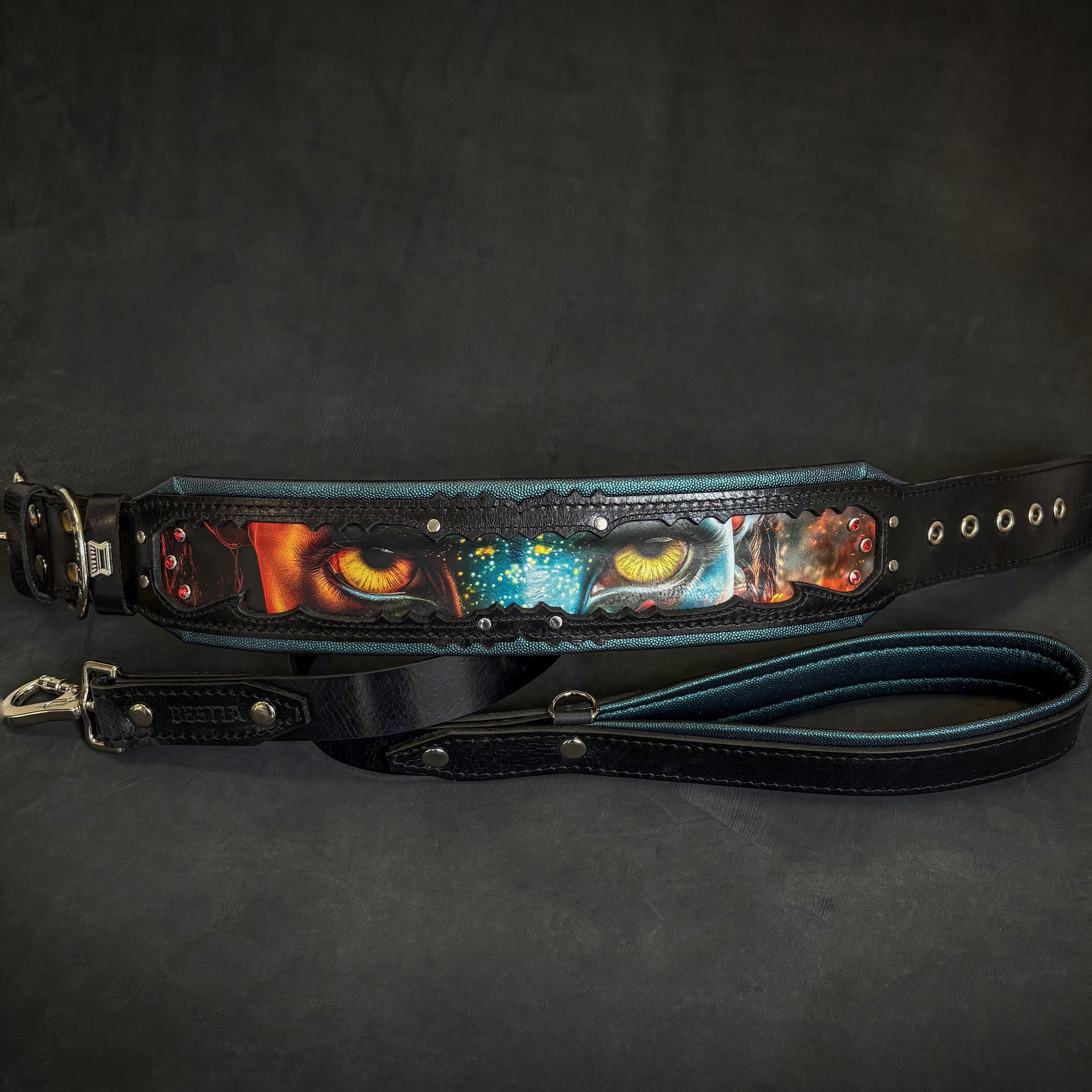 The "Fire & Ash" Limited Dog Collar