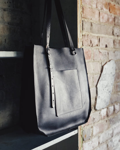 The Wander Black Tote Bag