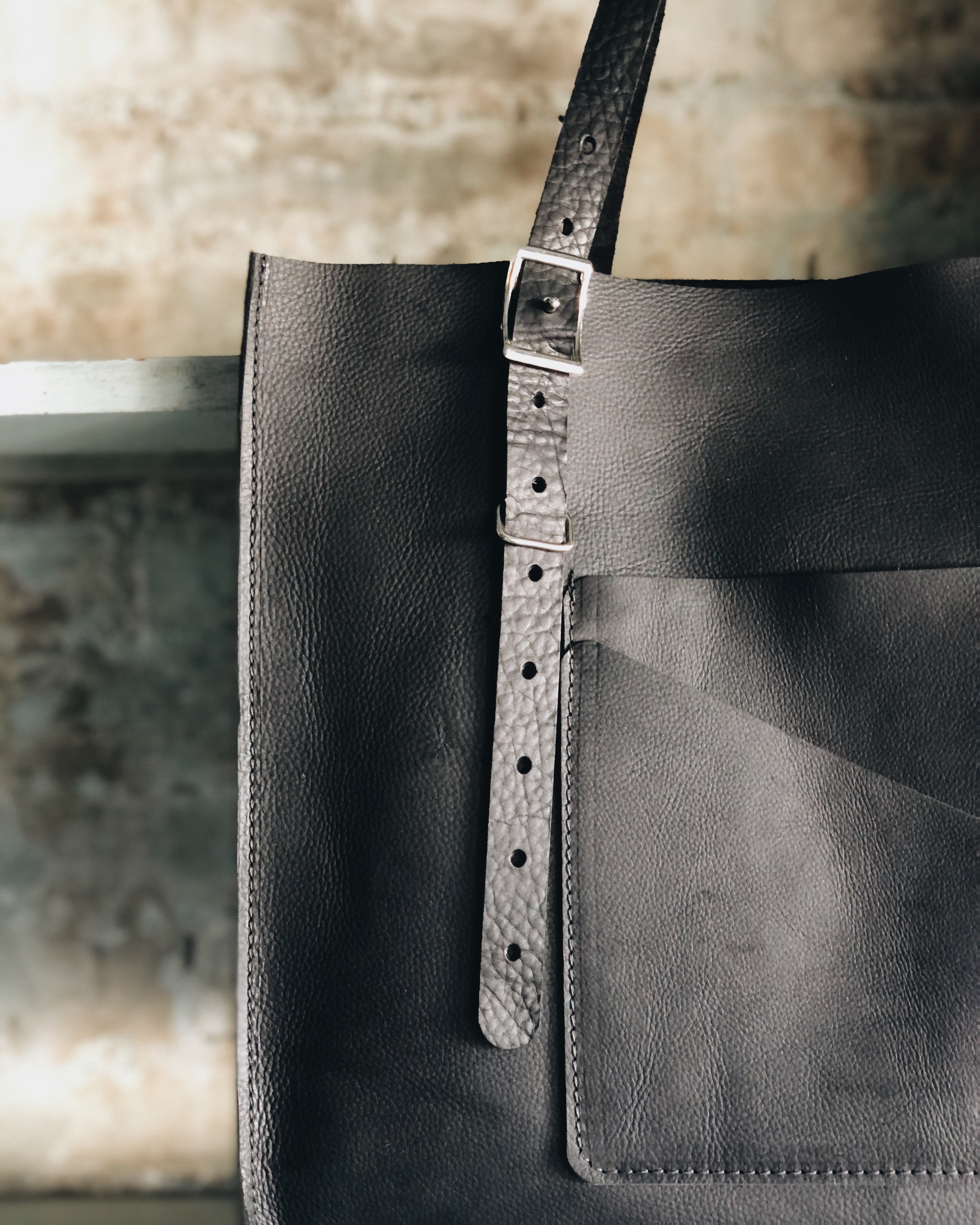 The Wander Black Tote Bag