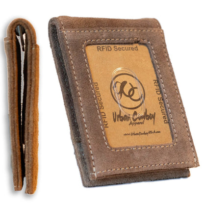 Leather Money Clip Bifold