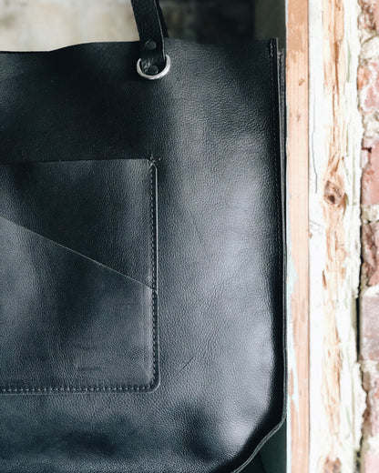 The Wander Black Tote Bag