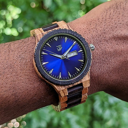 Justo Men's Watch | Zebra Black