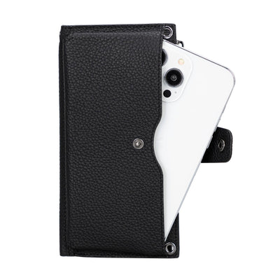 Kaycee Leather Women's Cell Phone Wallet with Strap