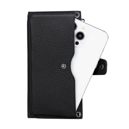 Kaycee Leather Women's Cell Phone Wallet with Strap