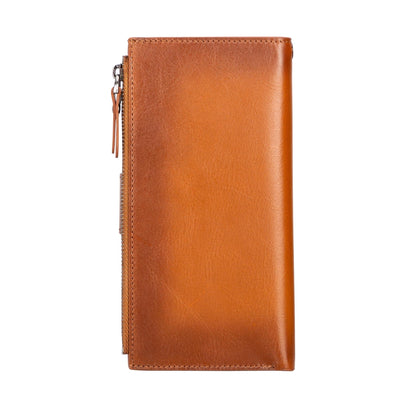 Kaycee Leather Women's Cell Phone Wallet with Strap