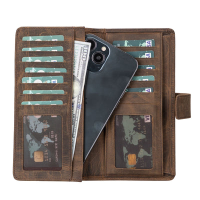 Lander Leather Phone Wallet and Multiple Card Holder for Women