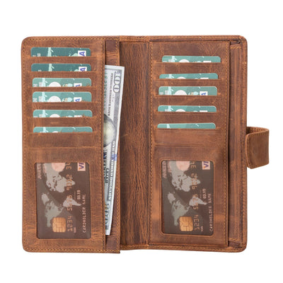Lander Leather Phone Wallet and Multiple Card Holder for Women