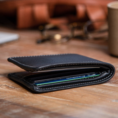 Large Billfold Wallet - Black