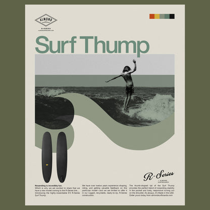 9'2 R-Series | Surf Thump Longboard Surfboard