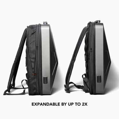 Cyber Backpack - 40L, Expandable Tesla Cybertruck-Inspired