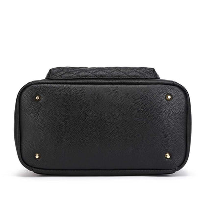 Monaco Diaper Bag | Ebony Black