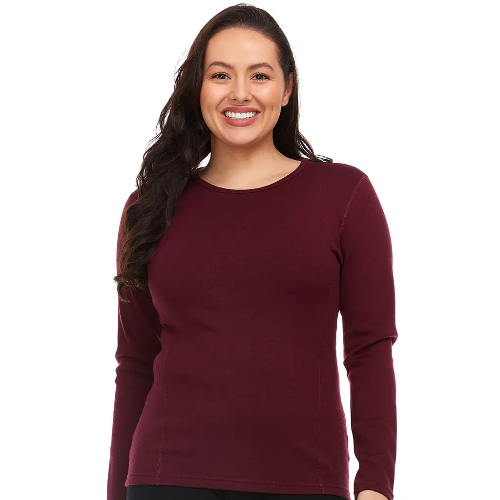 Tanana Women's Crew 100% Merino Wool