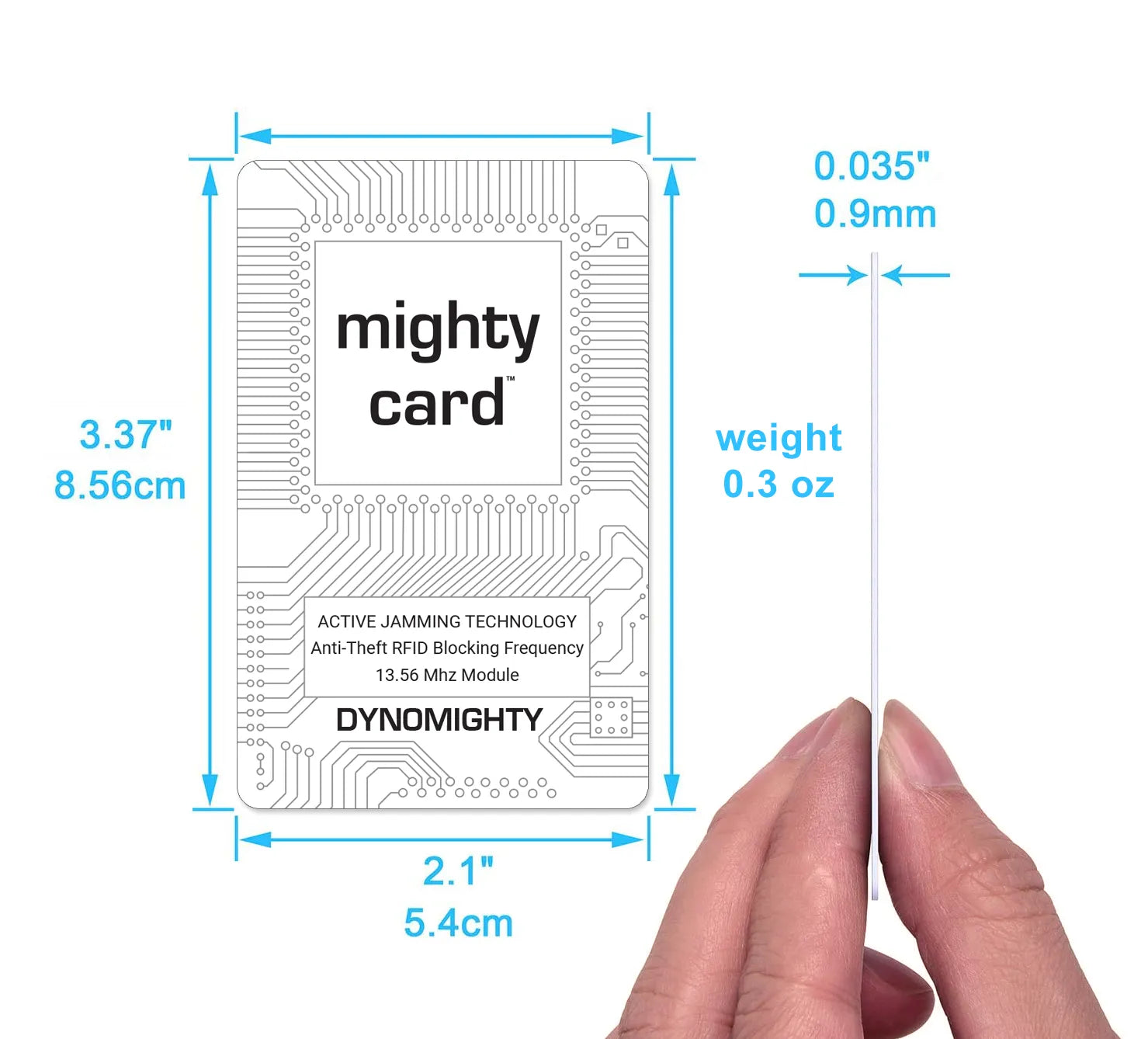 3-PACK Mighty Card™ - RFID Blocking Card