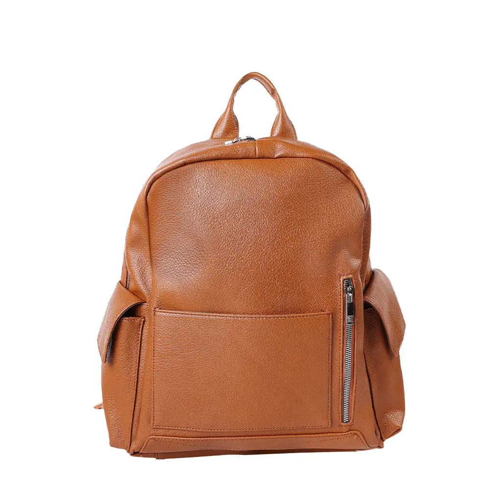 Vegan Leather Mini Backpack