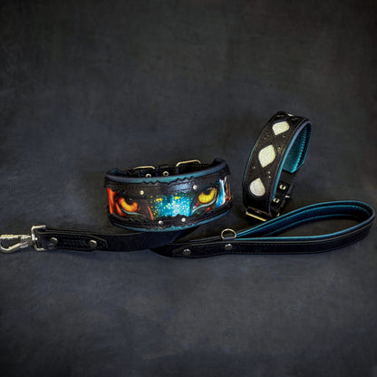 The "Fire & Ash" Limited Dog Collar