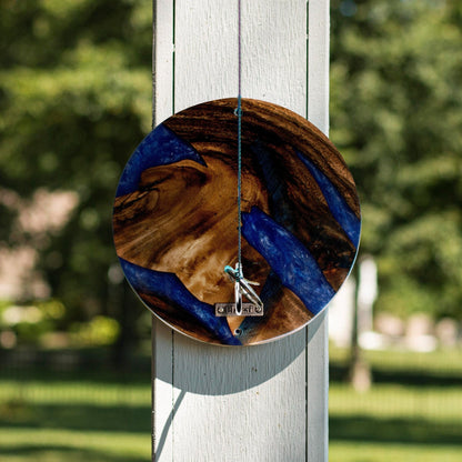 Ocean Acacia Wood Hook and Ring Toss Game