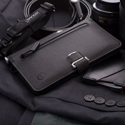 P02 PIONEER™ Travel Wallet with Pen & Notebook