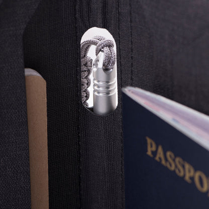 P02 PIONEER™ Travel Wallet with Pen & Notebook