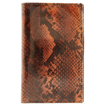 Leather Snakeskin Passport Holder