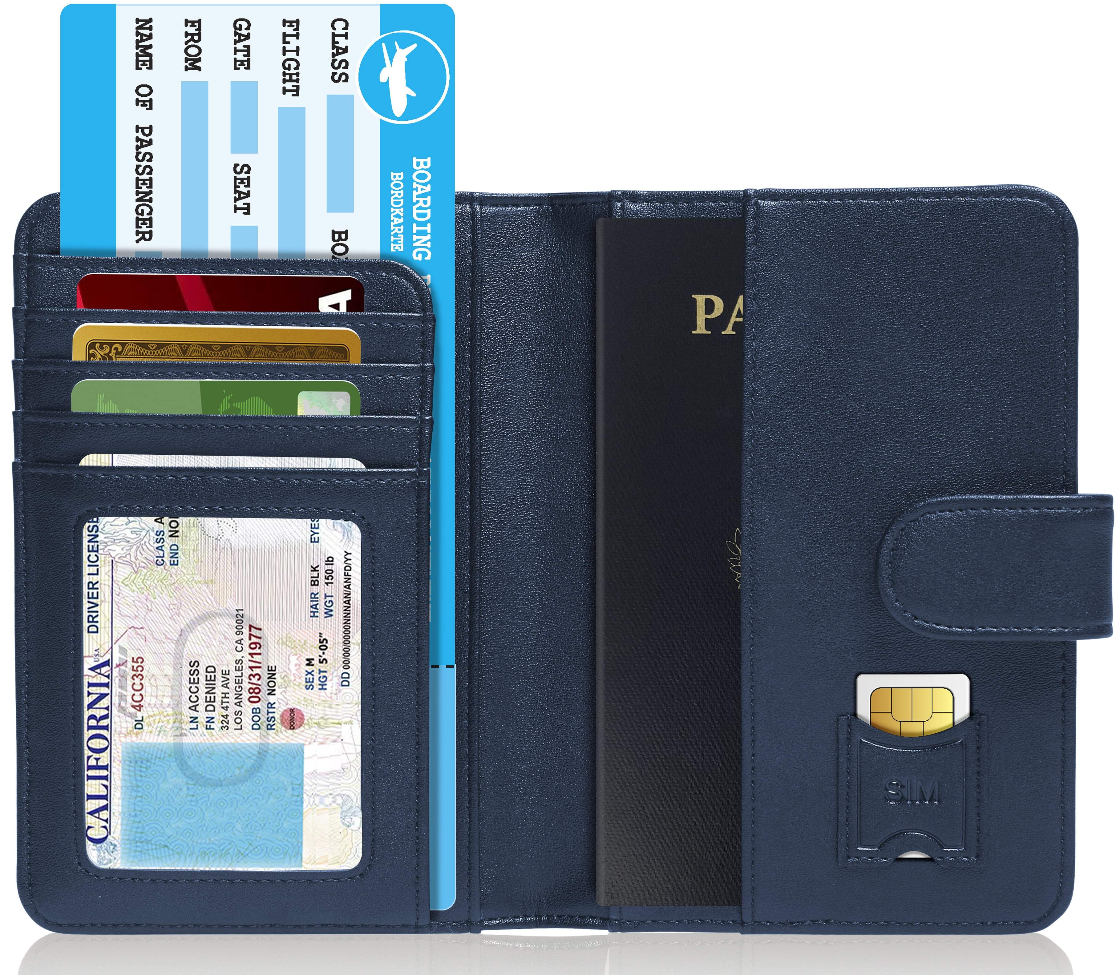 Vegan Leather Passport Holder