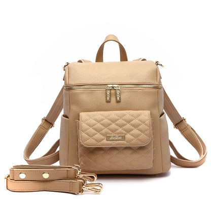 Petit Monaco Backpack Diaper Bag | Latte